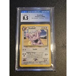 Neo Genesis #037/111 Granbull CGC 8.5